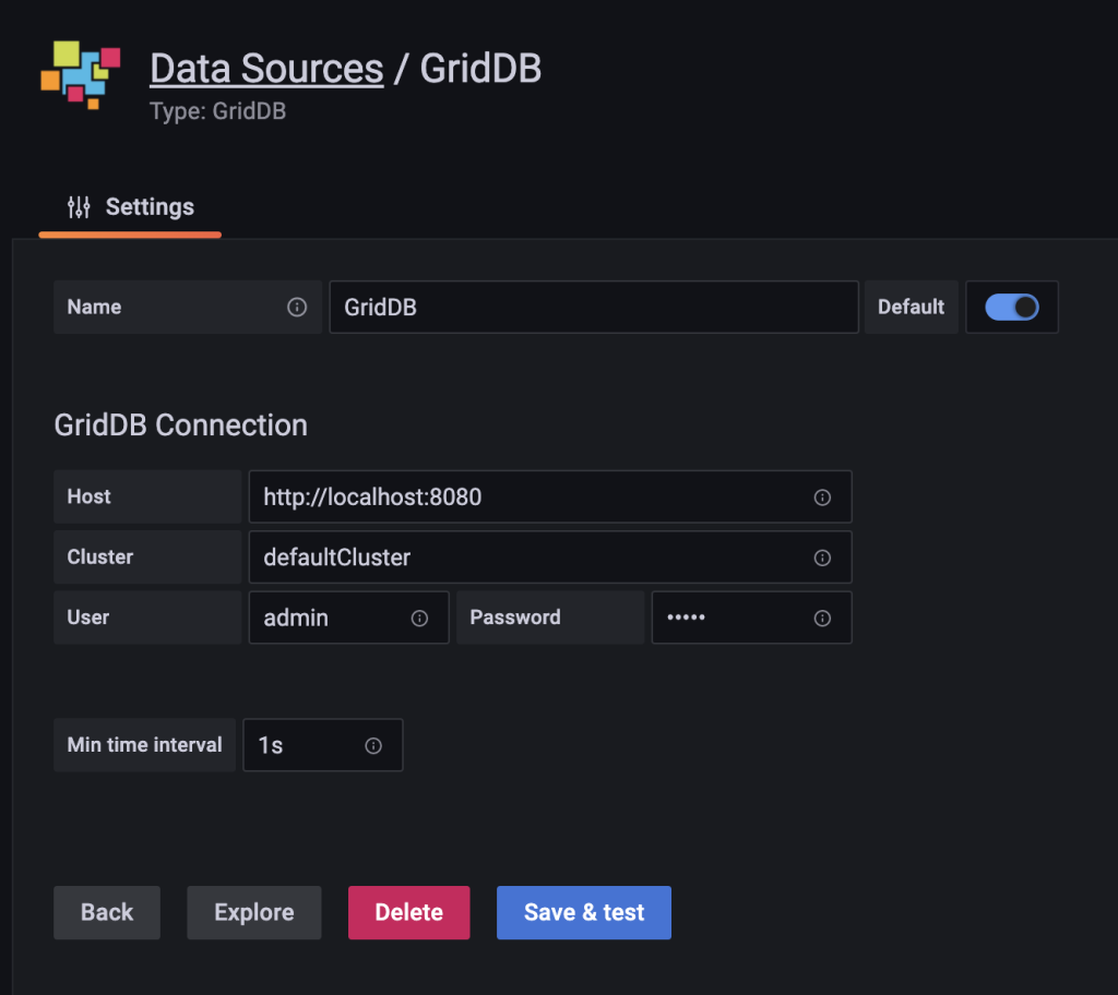 datasource | GridDB: Open Source Time Series Database for IoT