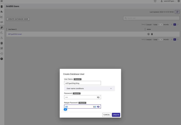 GridDB Cloud Quick Start Guide | GridDB: Open Source Time Series ...
